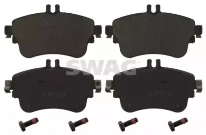 Комплект тормозных колодок, дисковый тормоз SWAG купить